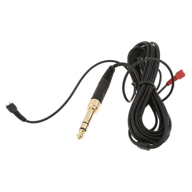 Black Replacement Cable Headphone For Sennheiser HD414 HD430 HD650 HD600 HD580